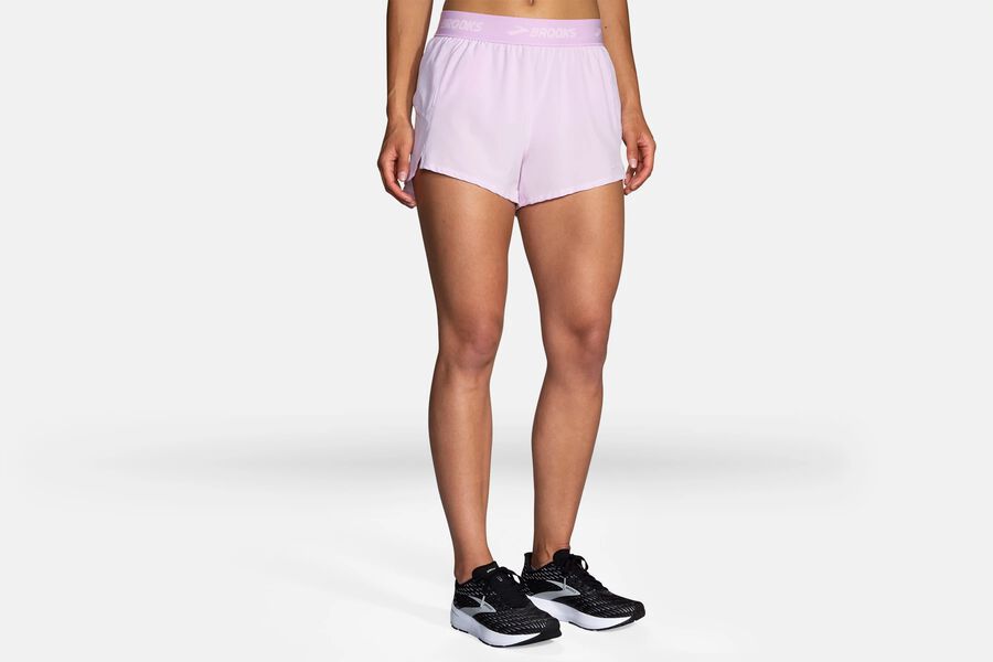 Womens Brooks Chaser 3" Bottoms Orchid Haze/Brooks | 307492-EDI